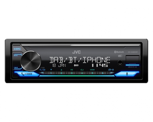 JVC KD-X482DBT bilradio med Bluetooth