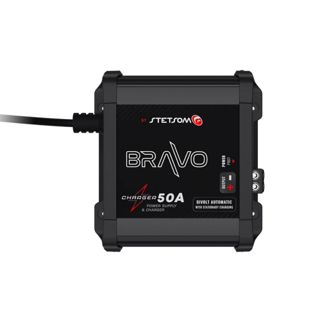 Stetsom BRAVO Charger 50A strømforsyning med smart opladning