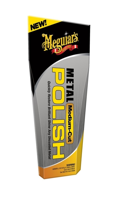 Meguiar's Medium Cut Metal Polish, 119 gram