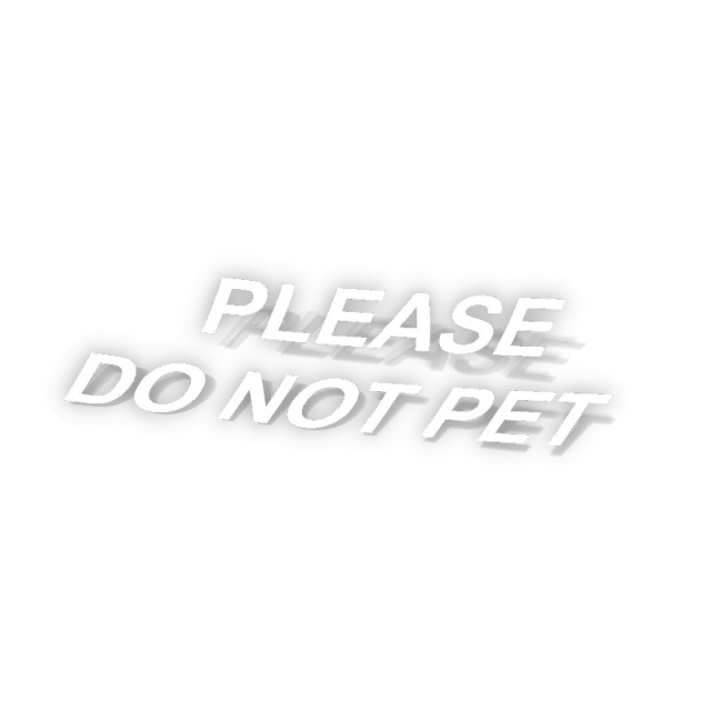 Tershine Dekal - Please Do Not Pet