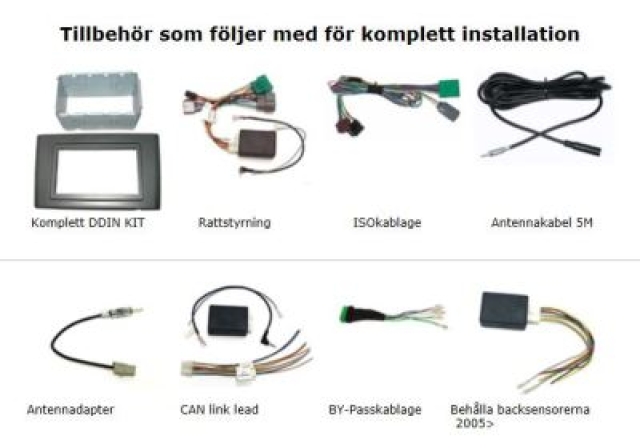 Radiokit Volvo XC90