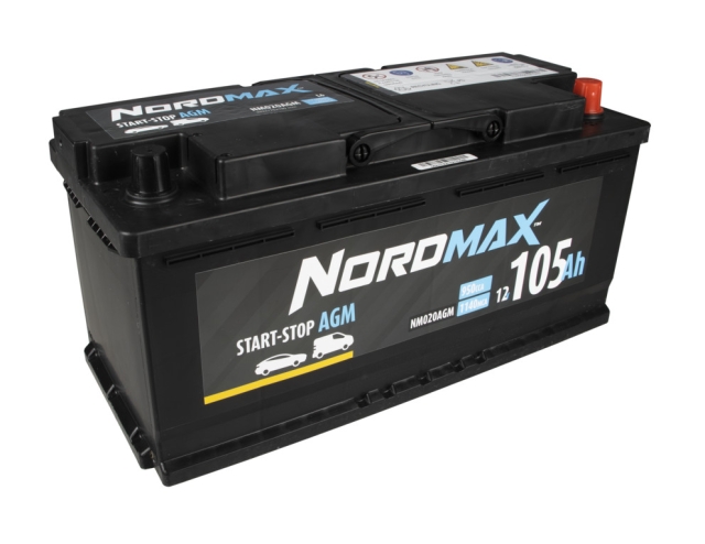 Nordmax AGM-batteri