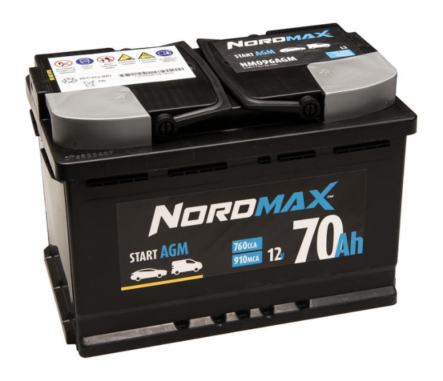 Nordmax AGM-batteri