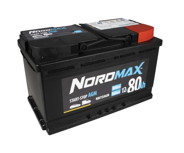 Nordmax AGM-batteri