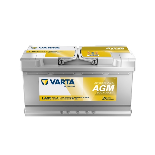Varta LA95 Dual Purpose AGM 850A 95Ah