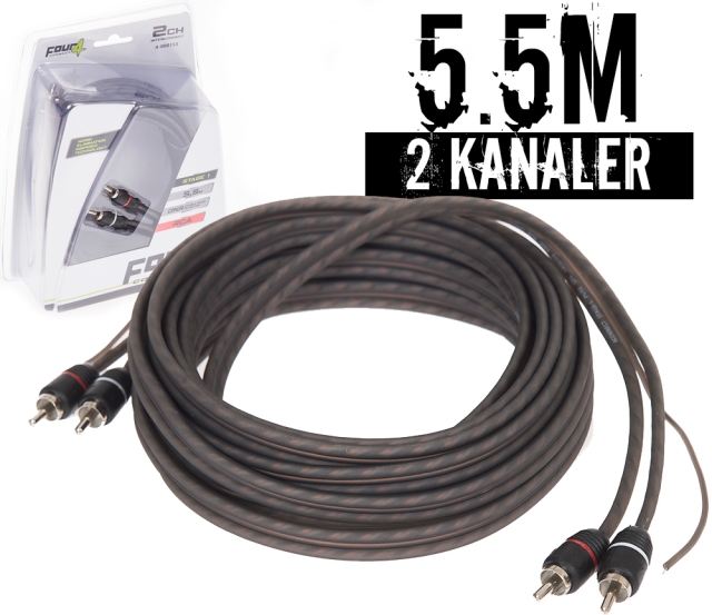 4Connect S1 Signalkabel 5.5 mtr, 2-kanals