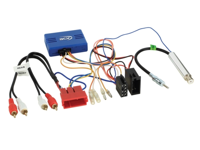 CAN-Bus Adapter Audi ISO>ISO/antenne ISO>DIN
