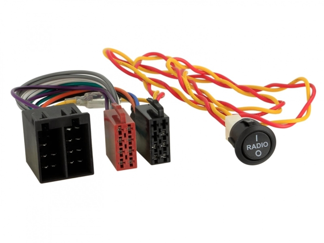 ISO- til ISO-adapter med strømbryter