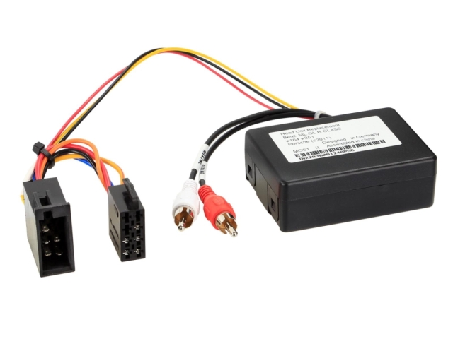Aktiv systemadapter Mercedes/Porsche MOST>RCA