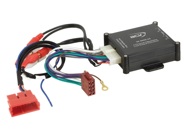 Aktiv systemadapter Audi, Mini ISO til ISO