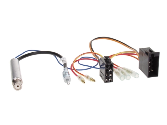 ISO-stik Ford/VAG, antenneadapter DIN