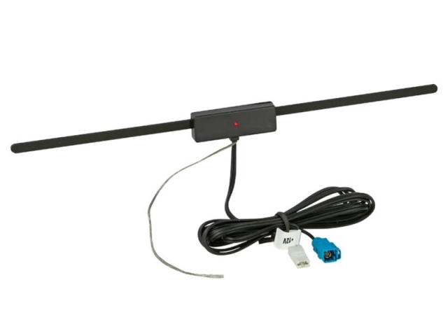 Aktiv rudeantenne FM/AM fakra hun 230cm