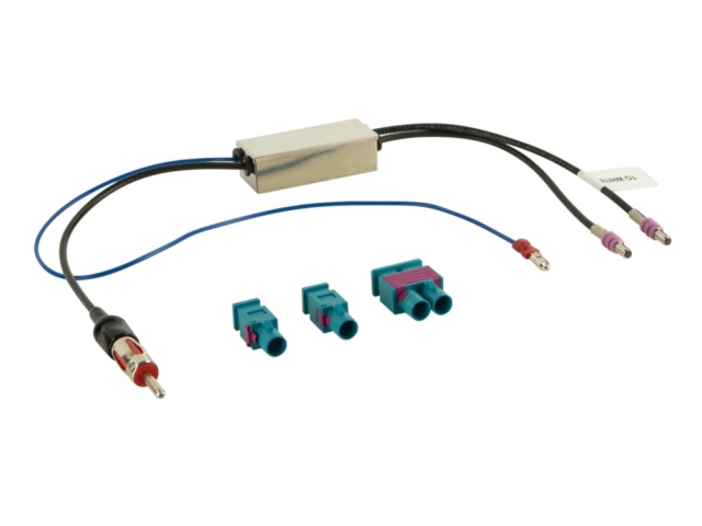 Antenneadapter Fakra til DIN, 12V phantom