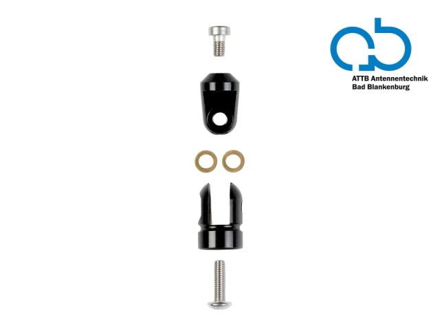 Antenne arm 90° justerbar, M5