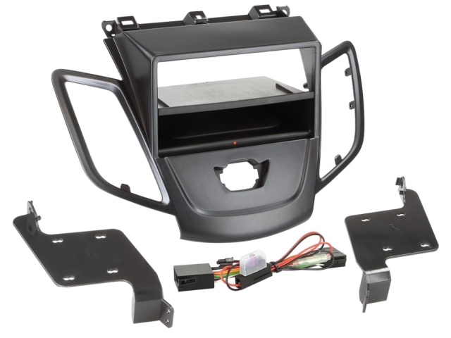 2DIN Radioramme Ford Fiesta, sort