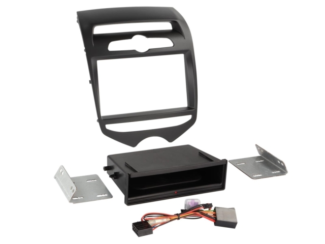 2DIN Radioramme INBAY® Hyundai IX20, mat sort