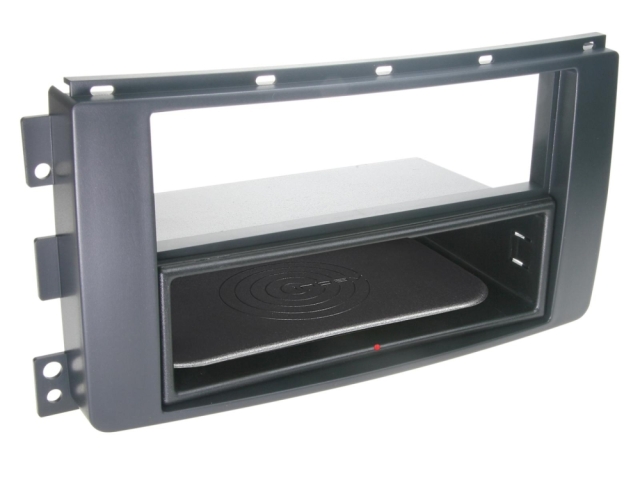 INBAY Radioramme 2DIN Smart ForTwo/ForFour, sort