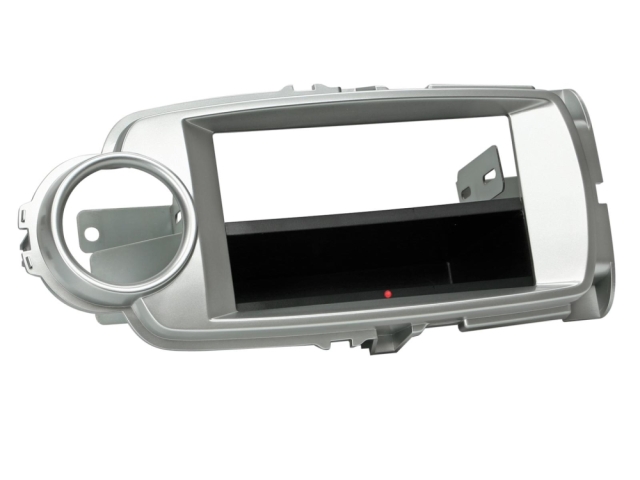 1DIN/2DIN Radioramme Toyota Yaris, sølv