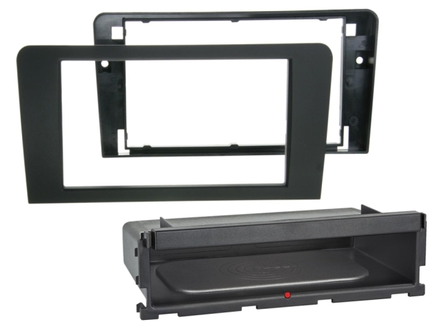 2DIN Radioramme Audi A3 2003-2013, gummioverflade