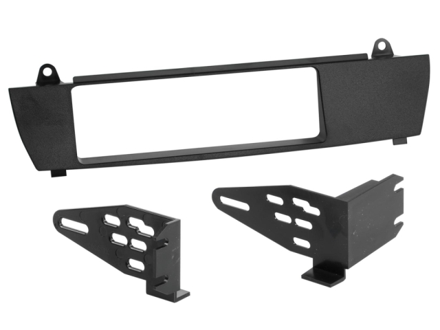 Monteringsramme 1-DIN BMW X3 E83, sort