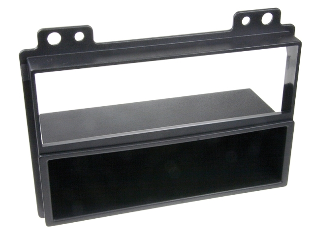 Monteringsram Ford 1-2DIN prylfack 2001- sort