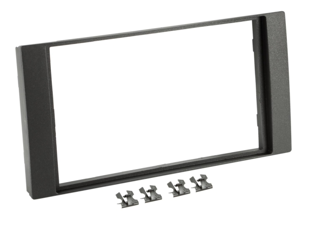 2DIN Radioramme Ford, sort