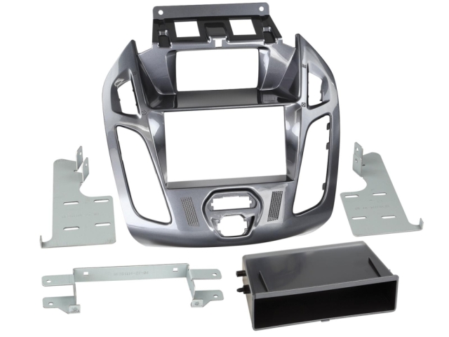 Monteringsramme 2-DIN Ford Connect, med opbevaringsrum