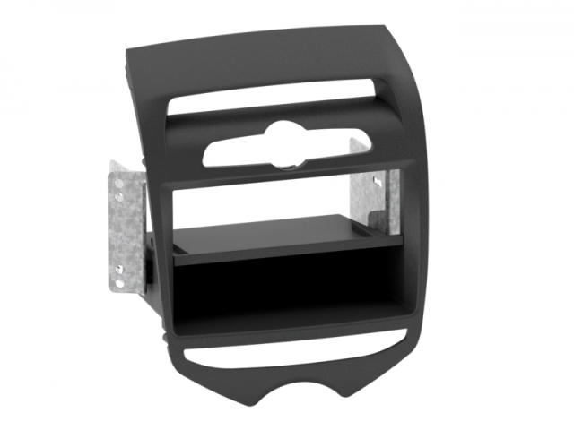 Monteringsram 1-din Hyundai ix20 2010- m-klimat mattsort