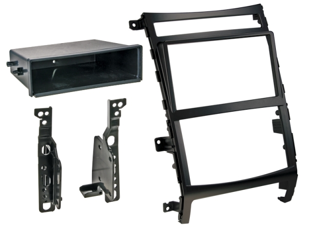 Monteringsram 1-din Hyundai ix55 09-, veracrus 06- sort