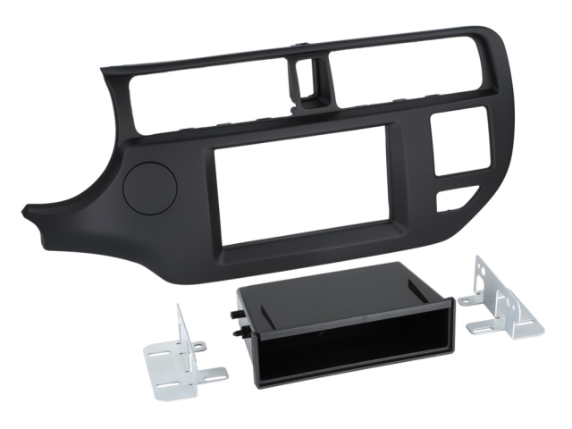 2DIN Radioramme med opbevaringsrum, Kia Rio 09/2011->