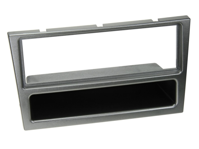 1DIN Radioramme med opbevaringsrum Opel Corsa C, aluminium