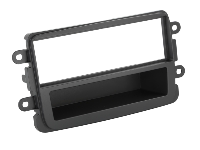 1DIN Radioramme med opbevaringsrum Dacia/Fiat/Nissan/Opel/Renault