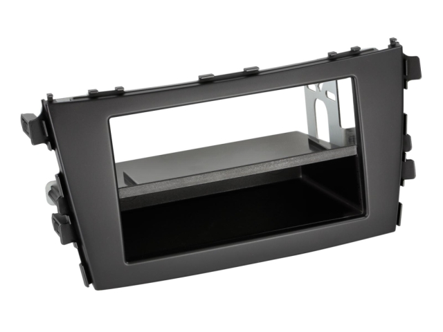 2DIN Radioramme med opbevaringsrum, Suzuki Celerio 2014-2019, sort