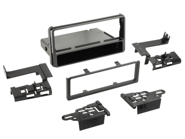 1DIN Radioramme Toyota Hilux 2005-2011, sort