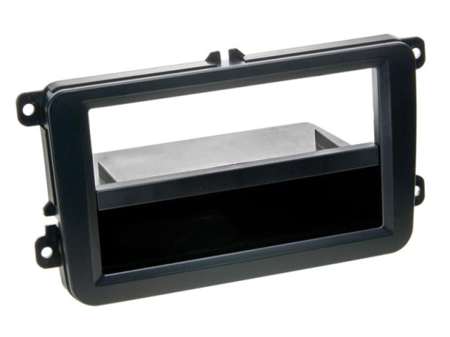 Monteringsram enkel din VW Golf V, Passat, Touran, Polo Gummifinish