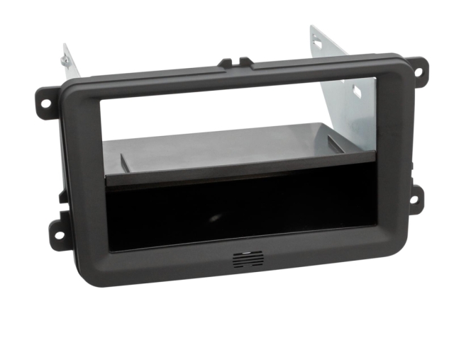 2DIN Radioramme med opbevaringsrum Seat/Skoda/VW