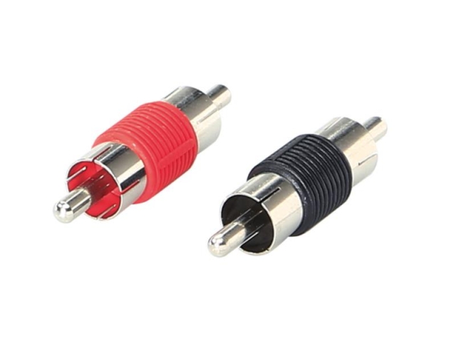 RCA-samler han-han plast