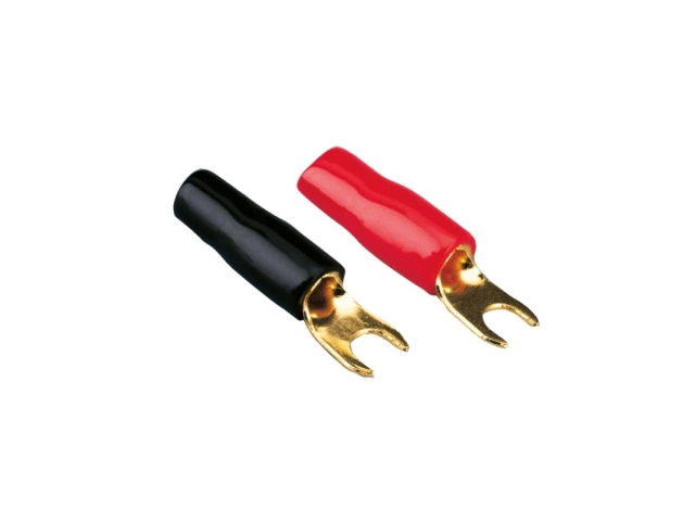 Spadestik 4 mm², 4 rød/4 sort