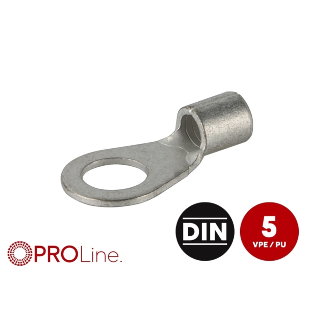 Ringkabelsko 10mm² M6, 5-pak