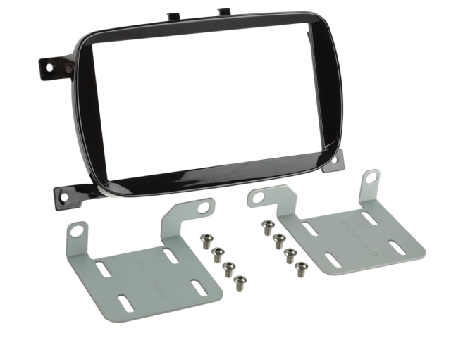 2DIN Radioramme Fiat 500, pianosort