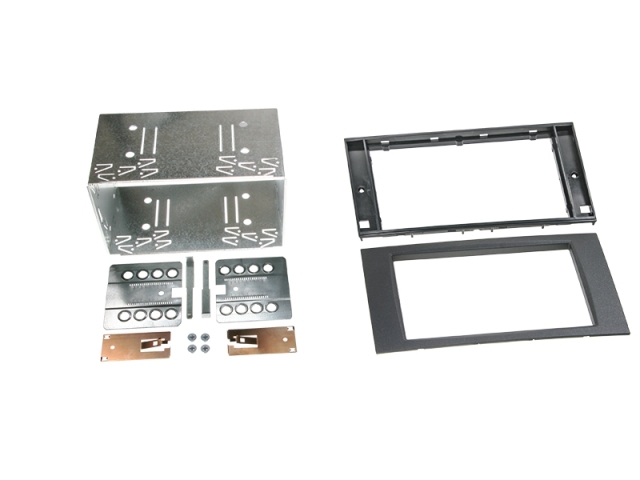 Monteringsram Ford 2-DIN 2003- sort