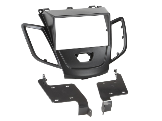 2DIN Radioramme Ford Fiesta, sort