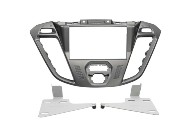 Monteringsram dobbelt DIN Ford Transit 2012- sølv