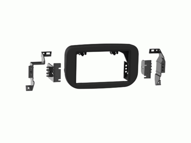 2DIN Radioramme Ford Transit, mat sort