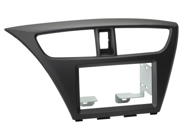 2DIN Radioramme Honda Civic, sort