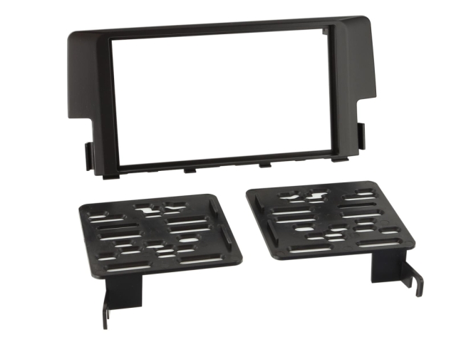2DIN Radioramme Honda Civic, sort