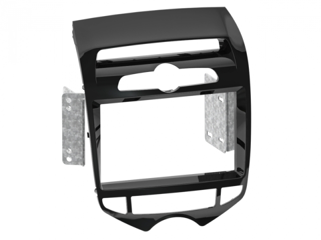 Monteringsram 2-din Hyundai ix20 2010- A-klimat pianolak
