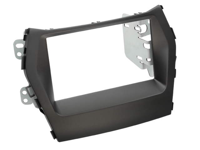 Monteringsram 2-din Hyundai Santa Fe 2013- sort