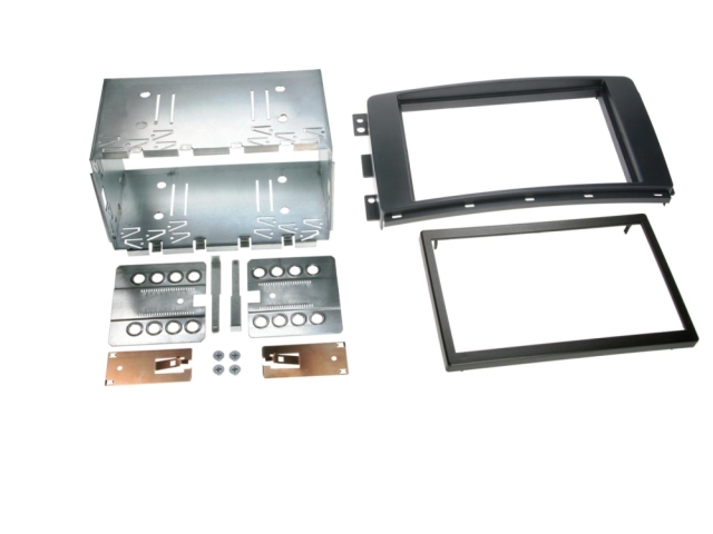 2DIN Radioramme Smart ForTwo/ForFour, sort
