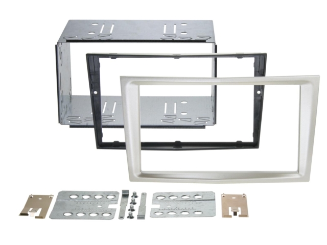 2DIN Radioramme Opel satin-stone